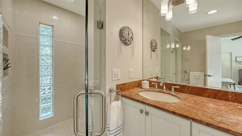 Master bath shower