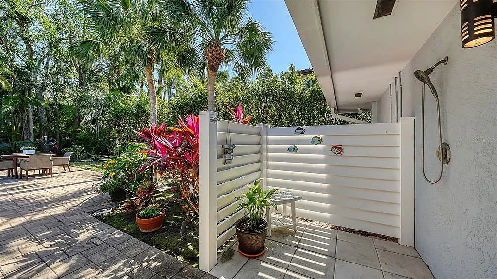 Outdoor shower