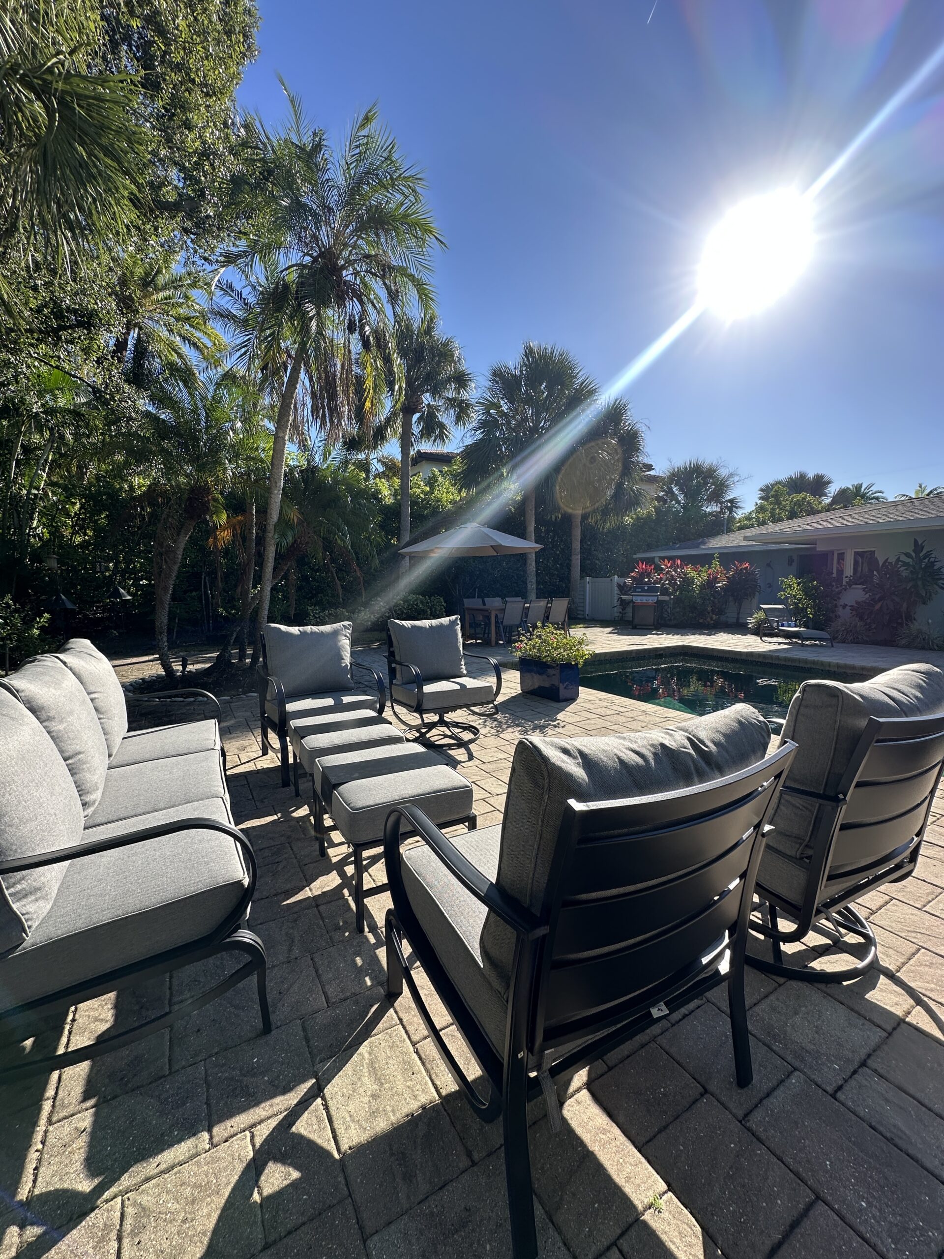 Patio seating