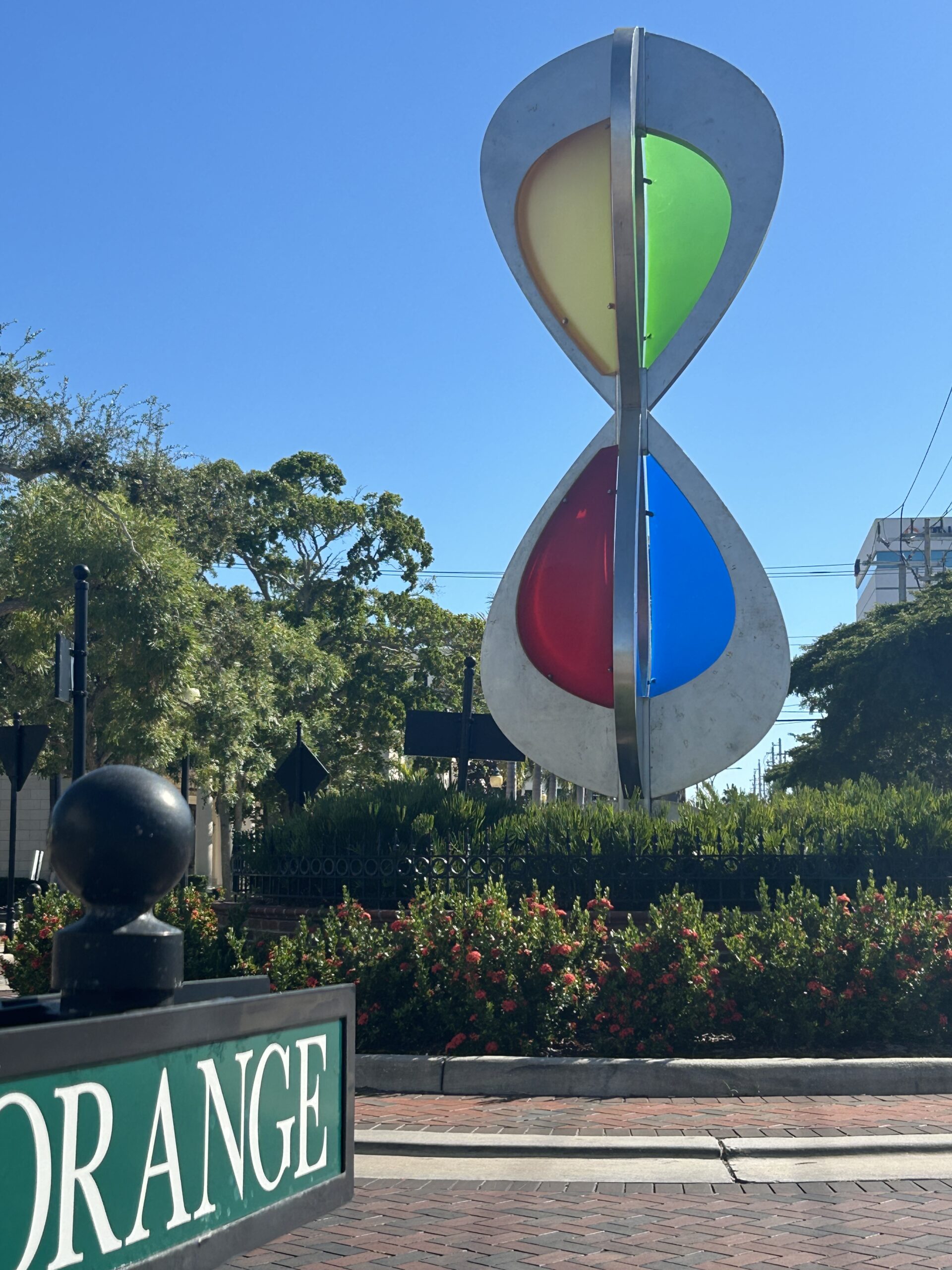 Downtown Sarasota sculpture
